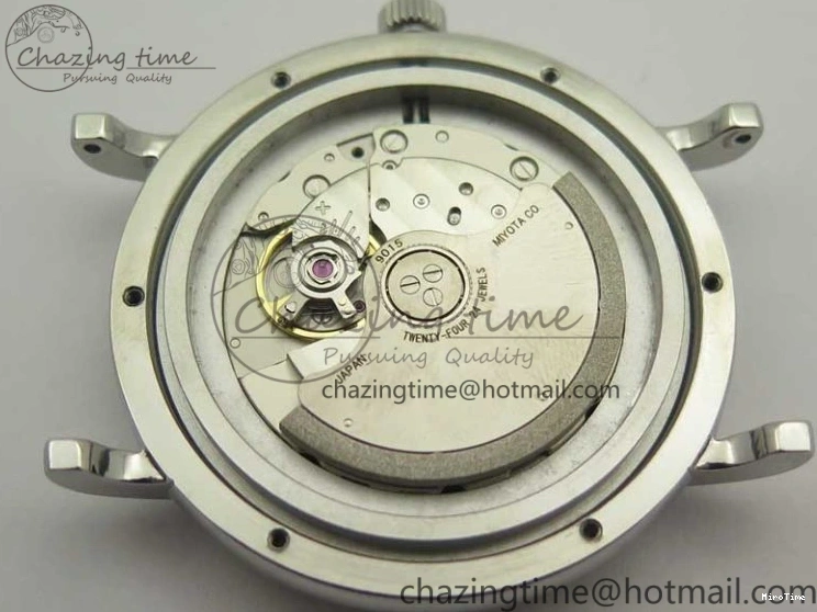 MIROTIME 1218 Portofino IW356501 SS V3 MK 1:1 Best Edition Blue Dial On SS Mesh Bracelet MIYOTA Timeless 7194